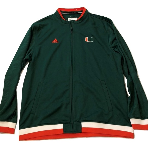 miami hurricanes adidas jacket